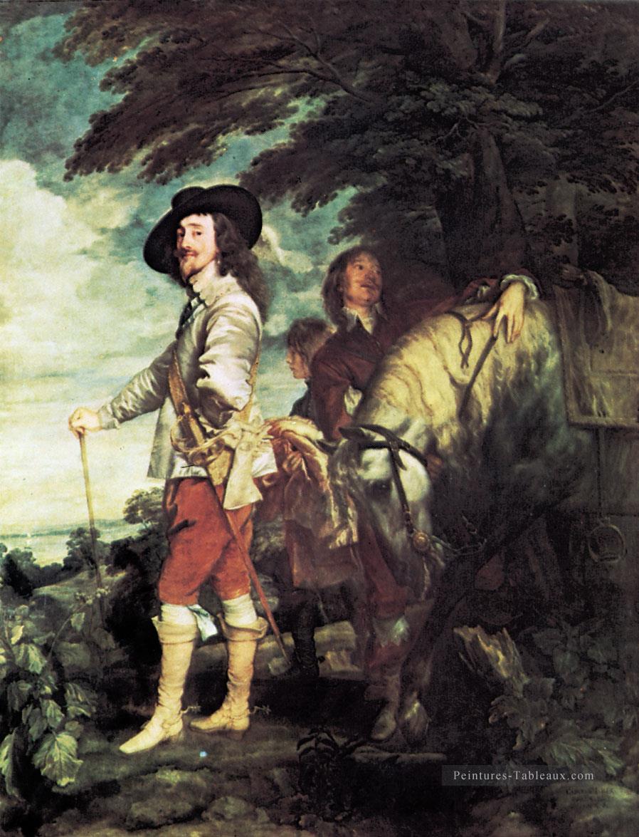 Portrait de Charles I Gdr0chasse classique Peintures à l'huile